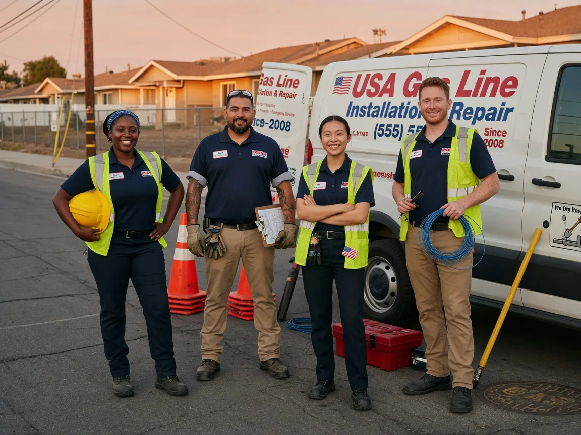 Gas Line Installation company in Avella, PA